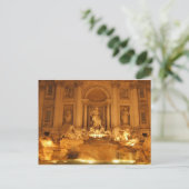 Trevi Fountain Postkarte (Stehend Vorderseite)
