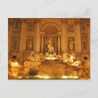 Trevi Fountain Postkarte