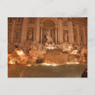 Trevi Fountain Postkarte