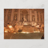 Trevi Fountain Postkarte (Vorderseite)