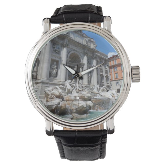Trevi Fountain - Rom Armbanduhr (Vorderseite)