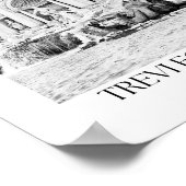 Trevi Fountain Rom Foto Printing Poster (Ecke)