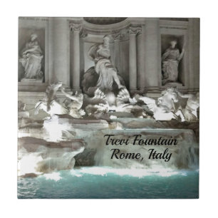 Trevi Fountain, Rom Italien Fliese