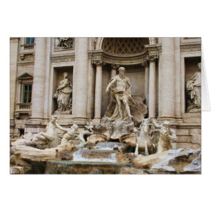 Trevi Fountain Rom Italien Foto