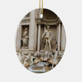 Trevi Fountain Rom Italien Foto Keramikornament (Rechts)