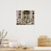 Trevi Fountain Rom Italien Foto Poster (Küche)