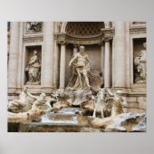 Trevi Fountain Rom Italien Foto Poster (Vorne)