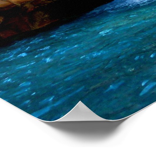 Trevi Fountain, Rom, Italien Poster (Ecke)