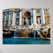 Trevi Fountain, Rom, Italien Poster (Vorne)