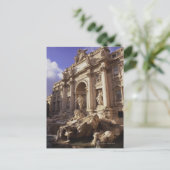 Trevi Fountain, Rom, Italien Postkarte (Stehend Vorderseite)
