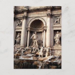 Trevi Fountain Rom Italien Reisen Postkarte