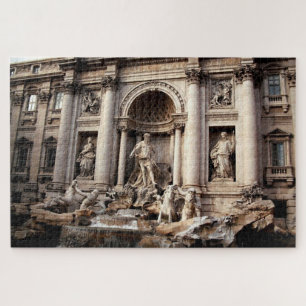 Trevi Fountain Rom Italien Reisen Puzzle