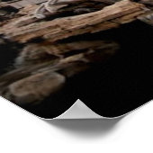 Trevi Fountain Rom Italien Reiseplakat Poster (Ecke)