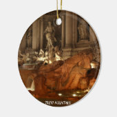 Trevi Fountain Rom Keramikornament (Links)