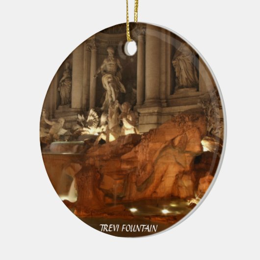 Trevi Fountain Rom Keramikornament (Links)