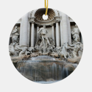Trevi Fountain Rom Keramikornament