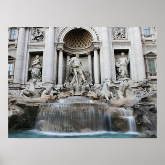 Trevi Fountain Rom Poster (Vorne)