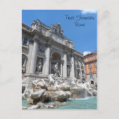Trevi Fountain - Rom Postkarte (Vorderseite)