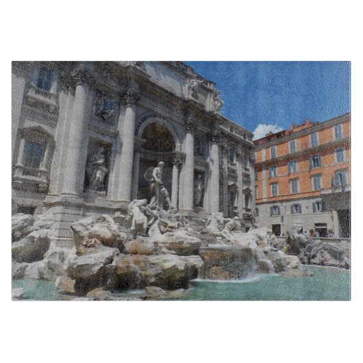 Trevi Fountain - Rom Schneidebrett (Vorderseite)