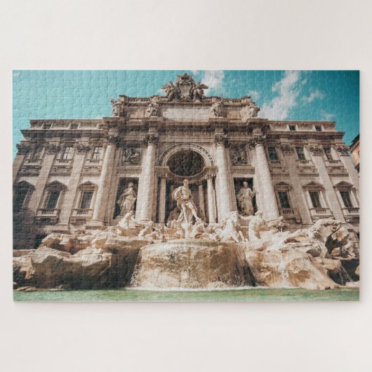 Trevi Fountain Roma Italien 1014pcs Jigsaw Puzzle (Horizontal)
