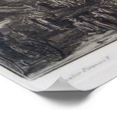 Trevi Fountain Rome – Giovanni Battista Piranesi Poster (Ecke)