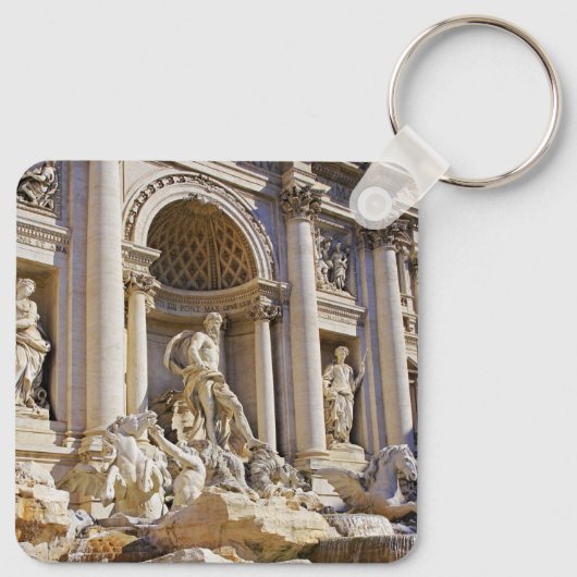 Trevi Fountain Schlüsselanhänger (Rückseite)