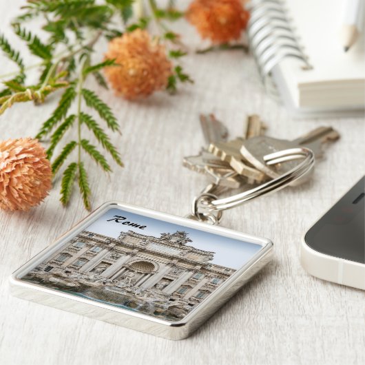 Trevi Fountain Schlüsselanhänger (Seite)