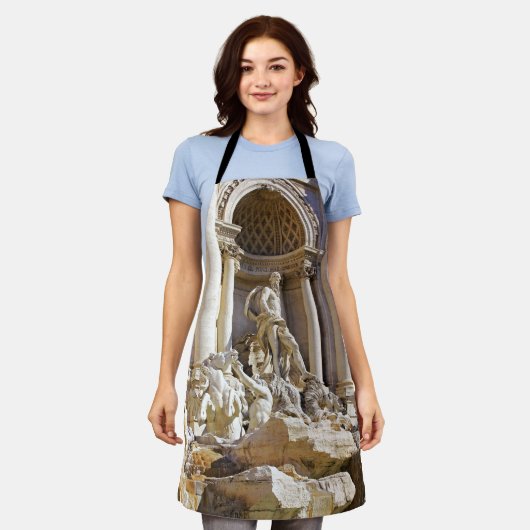 Trevi Fountain Schürze (Getragen)