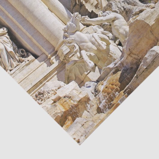 Trevi Fountain Seidenpapier (Ausschnitt)