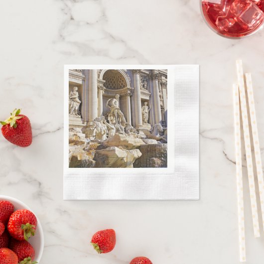 Trevi Fountain Serviette (Beispiel)