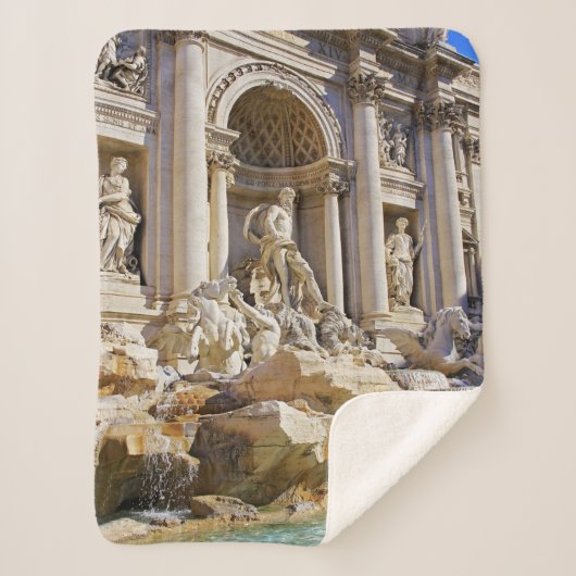 Trevi Fountain Sherpadecke (Vorderseite)