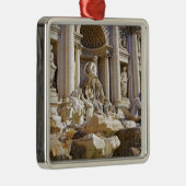 Trevi Fountain Silbernes Ornament (Rechts)