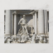 Trevi Fountain Statue Postkarte (Vorderseite)