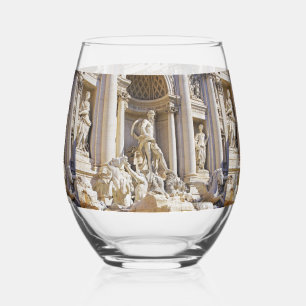 Trevi Fountain Weinglas Ohne Stiel