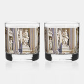 Trevi Fountain Whiskyglas (Links)