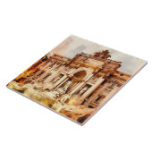 Trevi Fountains, Italien Rom Fliese (Seite)