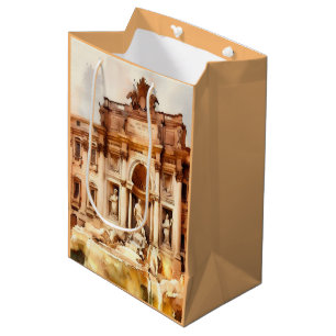 Trevi Fountains, Italien Rom Mittlere Geschenktüte