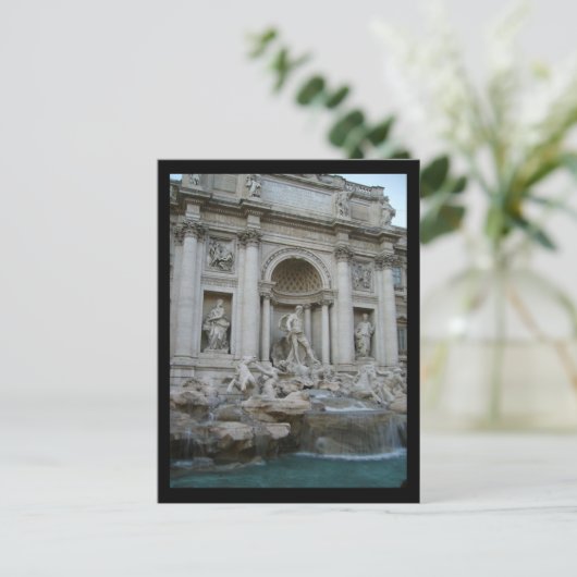 Trevi rome postkarte (Stehend Vorderseite)