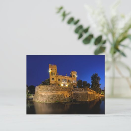 Treviso, Schloss und St. Paul Bastion Postkarte (Stehend Vorderseite)