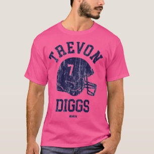 Trevon Diggs Dallas Helm Schrift T-Shirt