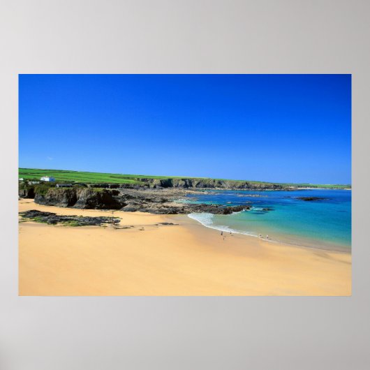 Trevone Bay Poster (Vorne)