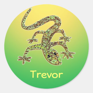 Trevor Gecko / Salamander / Lizard Sticker