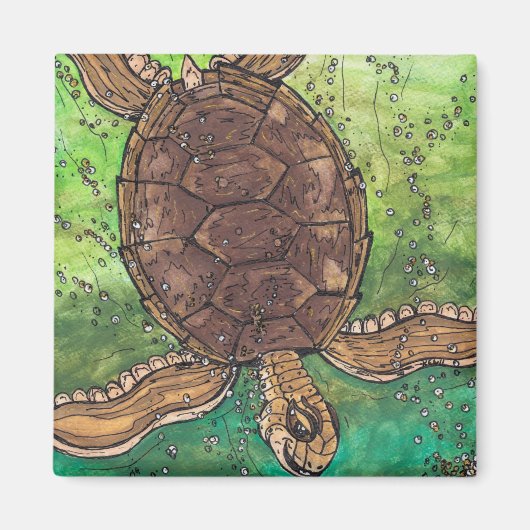 Trevor the Turtle Magnet (Vorne)