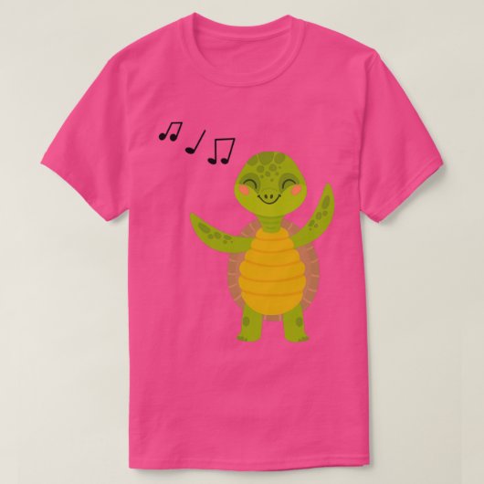 Trevor Turtle Dancing T-Shirt (Design vorne)
