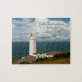Trevose Hauptleuchtturm Cornwall England Puzzle