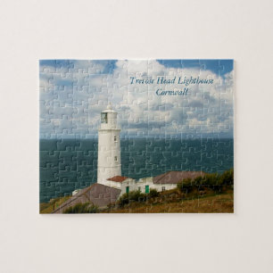 Trevose Hauptleuchtturm Cornwall England Puzzle