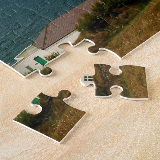 Trevose Hauptleuchtturm Cornwall England Puzzle (Seite)