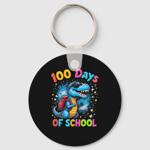 Trex 100 Tage klüger 100. Schultag 100 Tage Schlüsselanhänger