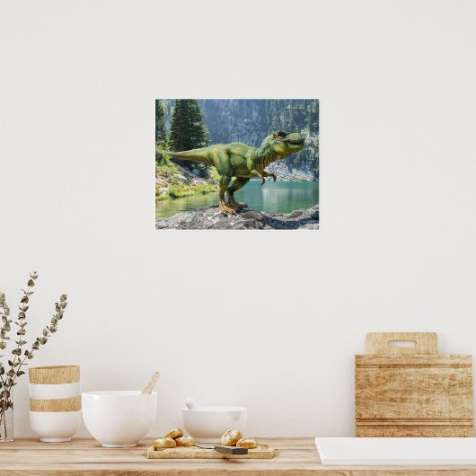 TRex auf der Lose Poster (Küche)