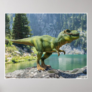 TRex auf der Lose Poster